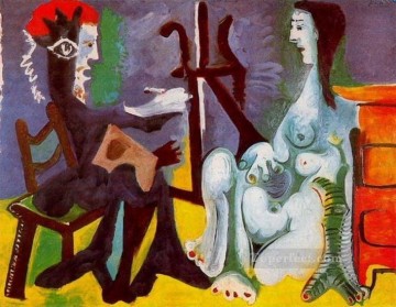  modelo - El artista y su modelo 2 1963 Pablo Picasso